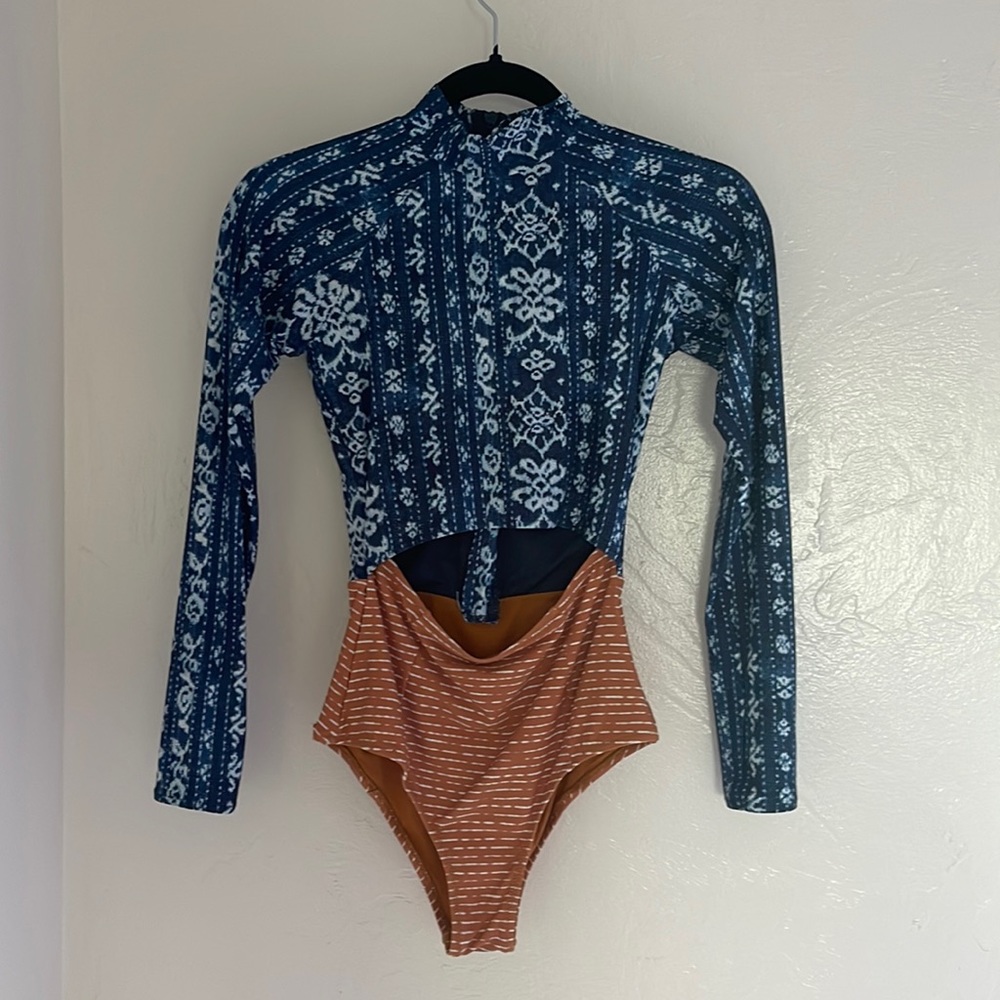 Rip curl one piece rash guard